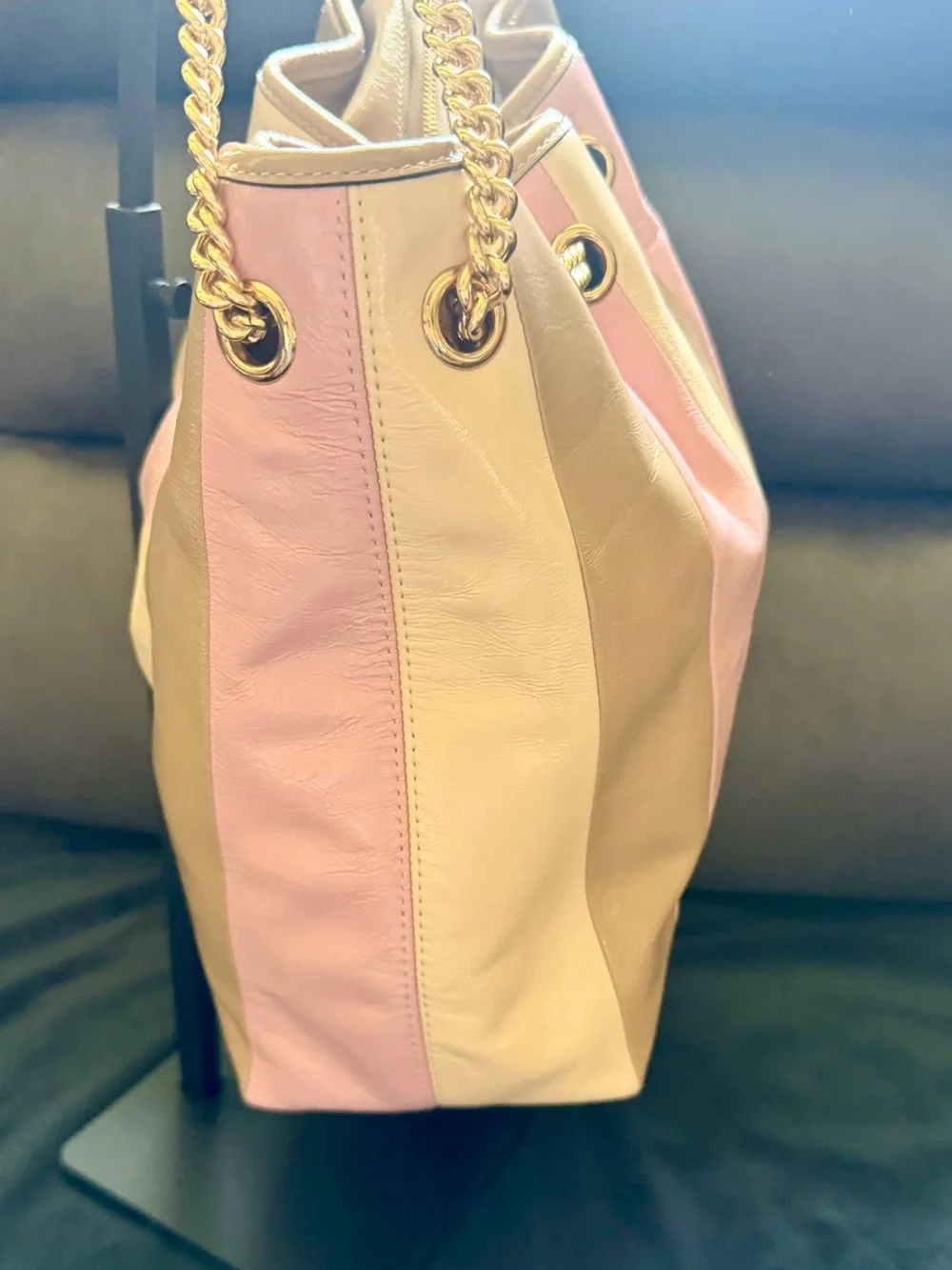 Coach leather tote
